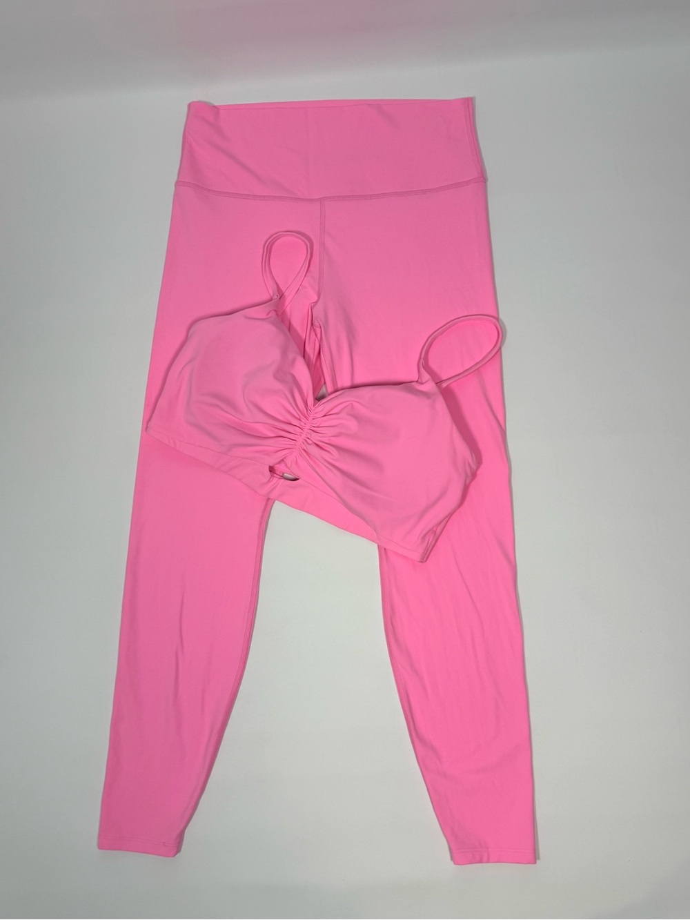 All in Motion Pink Spaghetti Strap Workout Jog Sports Bra XXL - Picture 6 of 6